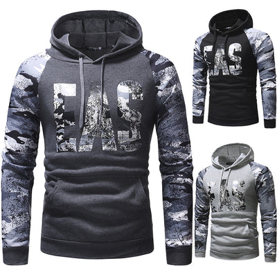 Sudadera de Manga Larga con Estampado Camuflaje para Hombre - Image 22