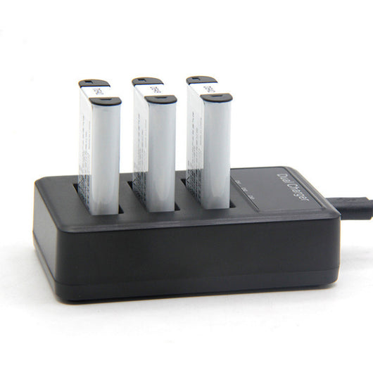 Cargador USB Vertical para Cámaras Digitales