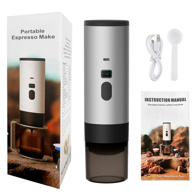 Cafetera Cápsula Portátil Automática con Calentamiento Inalámbrico - Image 9
