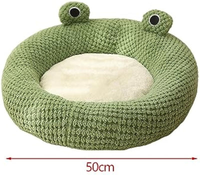 Cama para Gatos en Forma de Rana - Cueva Cómoda para Mascotas Pequeñas - Image 3