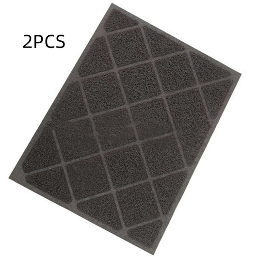 Tapete Minimalista de PVC para Arenero de Gatos - Image 3