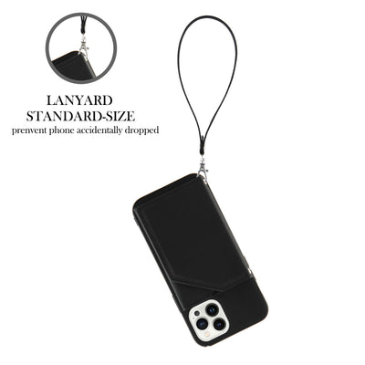 Funda Protectora para Celular con Cordón, Soporte de Mano y Compartimiento para Tarjetas - Image 4
