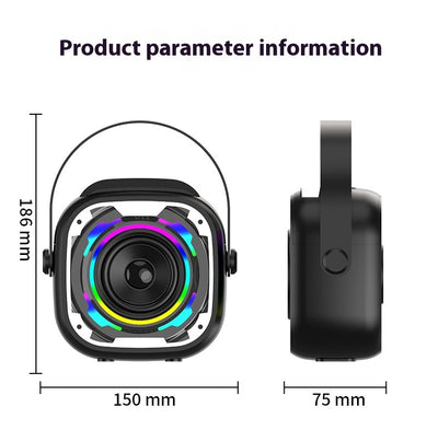 Parlante Bluetooth Portátil con Micrófono y Karaoke Integrado - Image 19