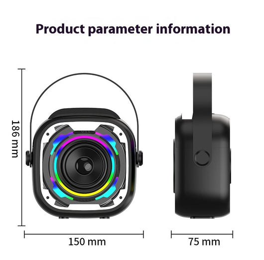 Parlante Bluetooth Portátil con Micrófono y Karaoke Integrado - Image 19