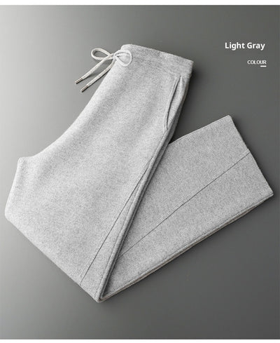 Conjunto Deportivo Lana Pura Hombre: Sudadera sin Costuras y Pantalón Tejido con Cordón - Image 19