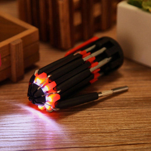 Destornillador 8 en 1 con Linterna LED para Auto y Exterior - Image 6