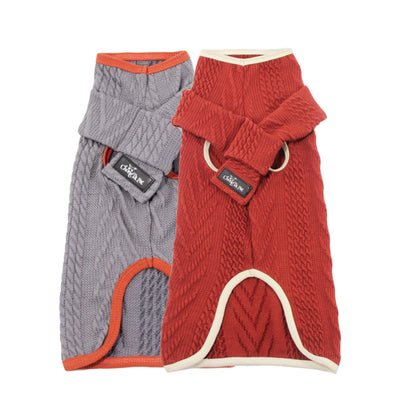Suéter Vintage para Perros con Cuello Alto - Invierno - Image 5