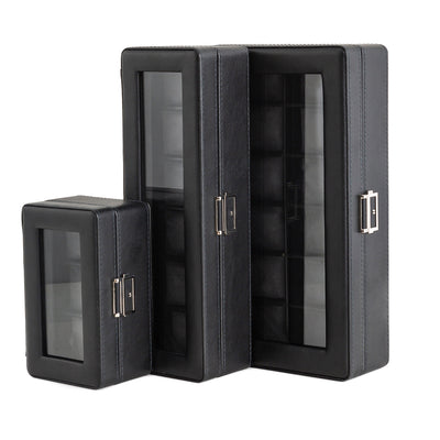 Caja de Almacenamiento para Relojes de Lujo con Patrón de Lichi - 3, 6 o 12 Compartimentos - Image 28