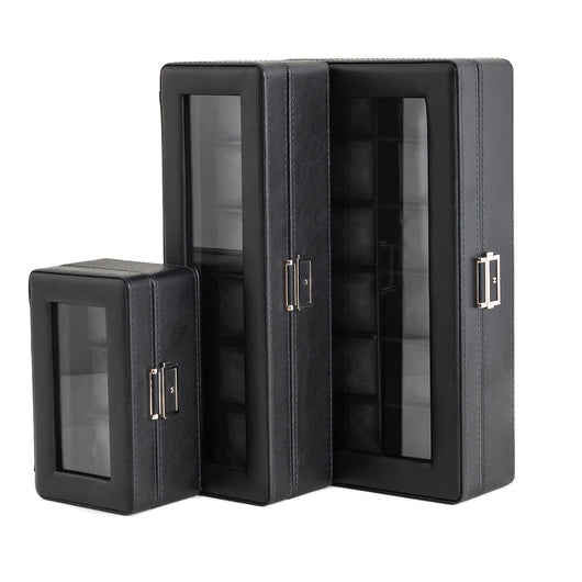 Caja de Almacenamiento para Relojes de Lujo con Patrón de Lichi - 3, 6 o 12 Compartimentos - Image 28