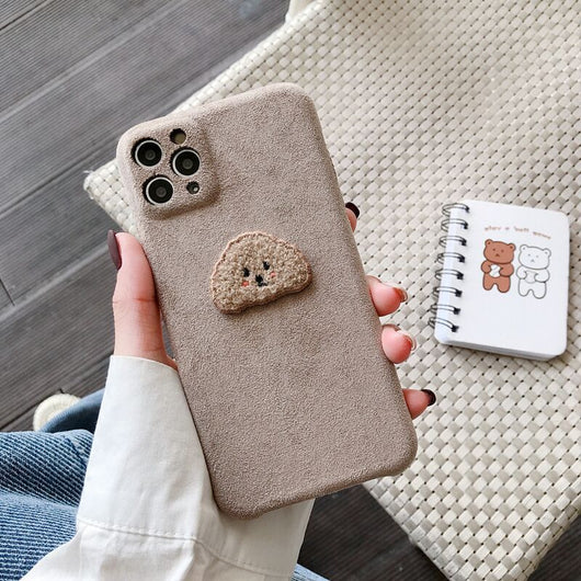 Funda para Celular con Cabeza de Oso Bordada - Image 26
