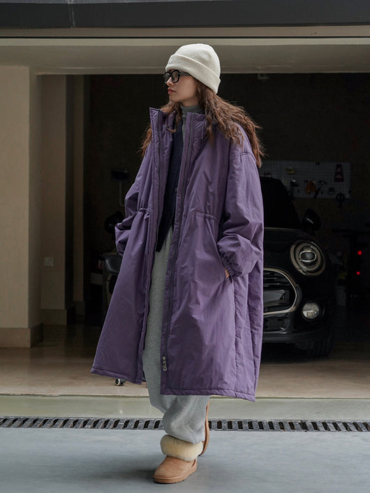 Abrigo Acolchado Coreano Holgado con Capucha - Algodón Invierno - Image 13