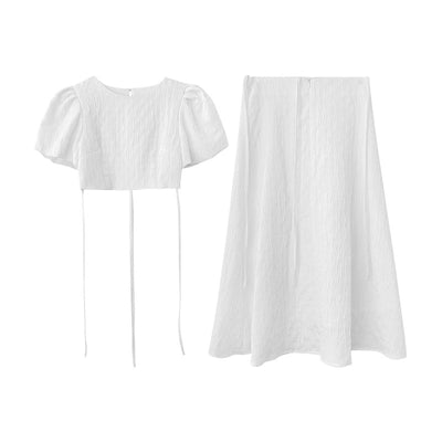 Vestido Dos Piezas con Cintura Ajustable Elegante - Image 16