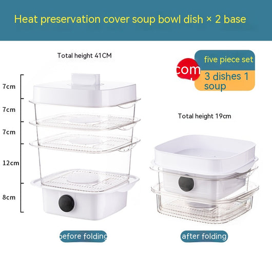 Cubierta Apilable para Alimentos con Aislamiento Térmico - Image 20