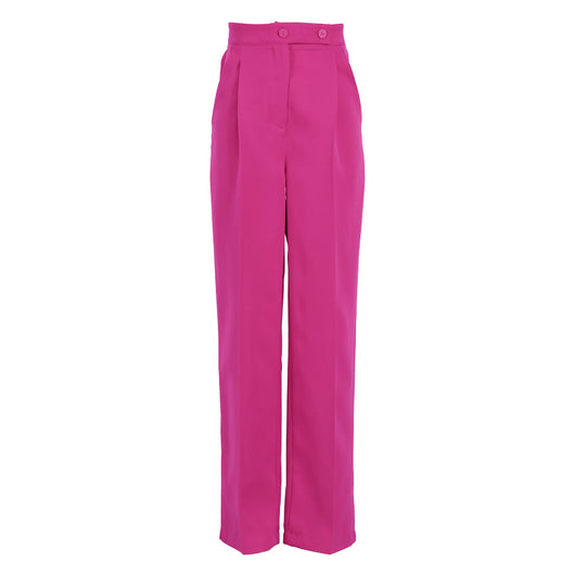 Pantalón de Traje Recto Cintura Alta Slim para Mujer - Image 2