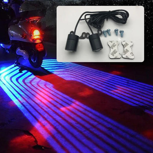 Lámpara Proyectora LED para Auto con Alas Decorativas - Image 2