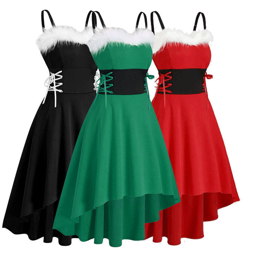Vestido de Encaje Asimétrico Elegante - Image 9