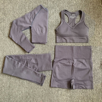 Pantalones Deportivos Cintura Alta con Levantamiento de Glúteos de Secado Rápido - Image 17