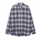 Camisa de Cuadros Manga Larga con Efecto Desgastado para Hombre