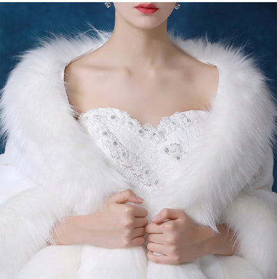 Chal Elegante para Novia - Abrigo Cálido y Sofisticado - Image 10