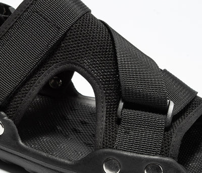 Sandalias Romanas Casuales para Hombre con Velcro - Image 14