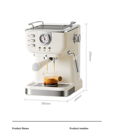 Cafetera Espresso Semiautomática Italiana de Vapor Concentrado - Image 27
