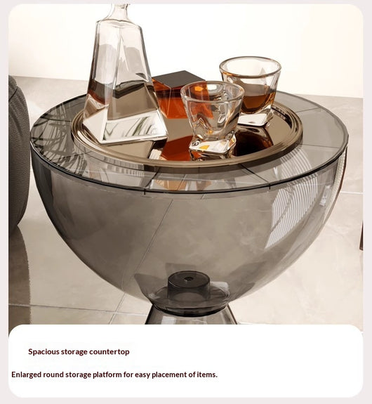 Mesa de Centro Transparente Estilo Osito de Peluche para Sala y Dormitorio - Image 23
