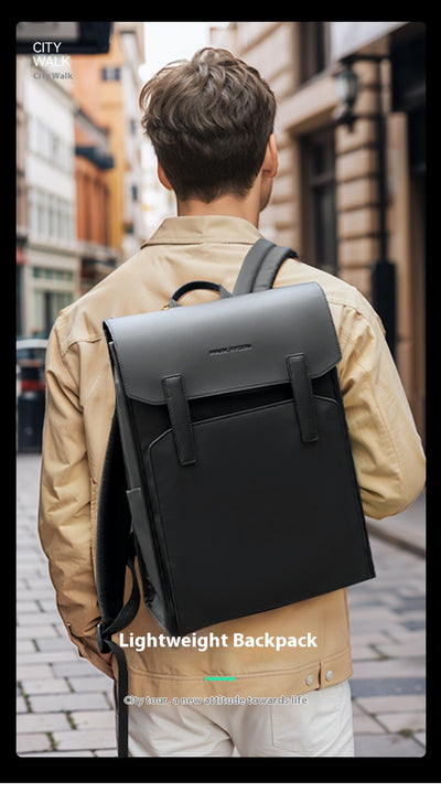 Mochila Ejecutiva Ligera de Gran Capacidad con Compartimento para Laptop - Image 7