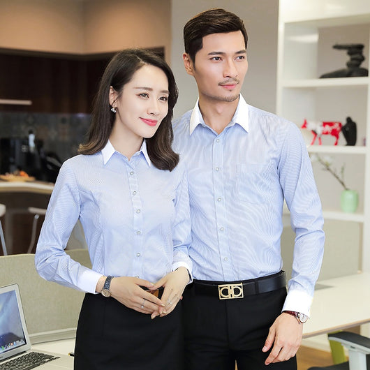 Camisa de Algodón Manga Larga para Hombre - Estilo Empresarial - Image 4