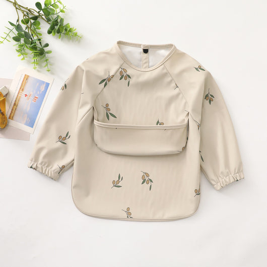 Babero Infantil de Manga Larga con Bolsillo - Protección Total para la Comida - Image 11