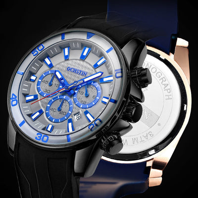 Reloj Deportivo Multifuncional con Luz Nocturna y Resistencia al Agua