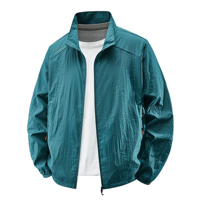 Chaqueta Casual Protección Solar para Hombre - Talla Grande Ultraligera - Image 9