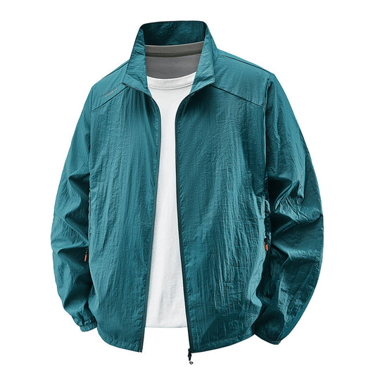 Chaqueta Casual Protección Solar para Hombre - Talla Grande Ultraligera - Image 9