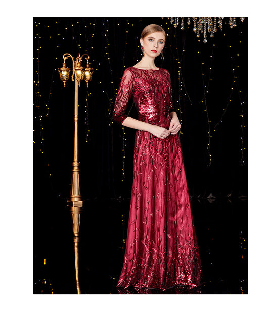 Vestido de Noche Largo Elegante para Mujer - Image 7