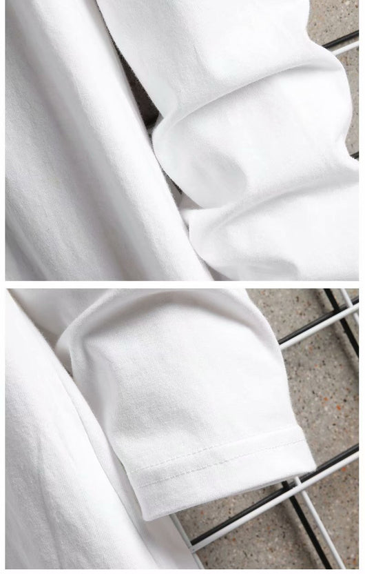Camiseta Básica Cuello Redondo Talla Grande Hombre Primavera - Image 24