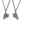 Hip-hop Magnet Game Console Handle Retro Personality Titanium Steel Necklace Ancient Plateado
