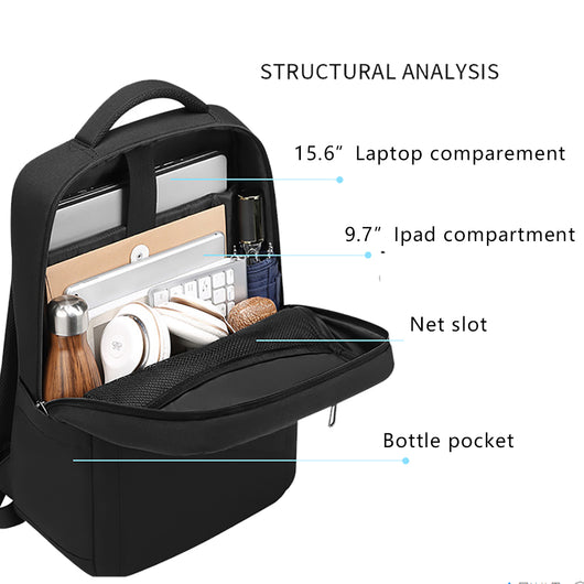 Mochila Oxford de Gran Capacidad 15.6" - Diseño Elegante y Funcional - Image 21