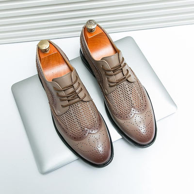 Zapatos de Cuero Transpirables para Hombre - Estilo Formal Ejecutivo - Image 3