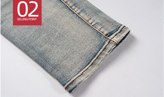Pantalones de Cuero con Cierre en Rodilla y Parches de Cuero - Image 14