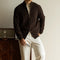 Cardigan con Cierre Casual para Hombre - Suéter Abrigo Versátil