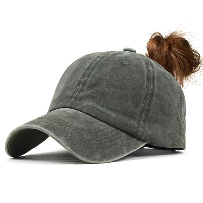 Gorra de Béisbol con Abertura para Coleta - Diseño Moderno para Mujer - Image 6