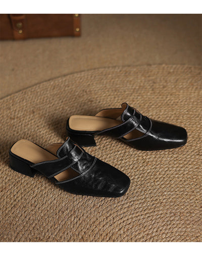 Sandalias Retro Mujer Tacón Bajo Grueso - Cómodas para Verano - Image 15