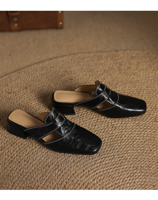 Sandalias Retro Mujer Tacón Bajo Grueso - Cómodas para Verano - Image 15