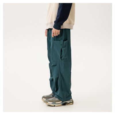 Pantalones Cargo Rectos Holgados para Hombre - Image 17