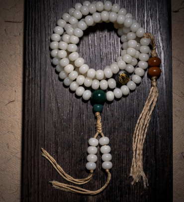 Pulsera Rosario de Jade Blanco para Hombre y Mujer - Image 5