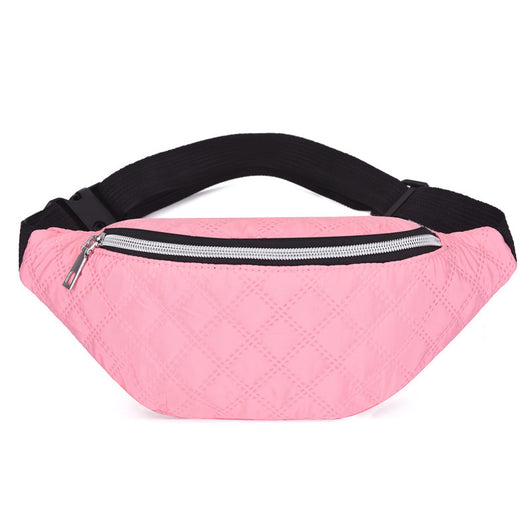Bolsa de Cintura Nylon de Gran Capacidad Unisex con Correa Diagonal - Image 14