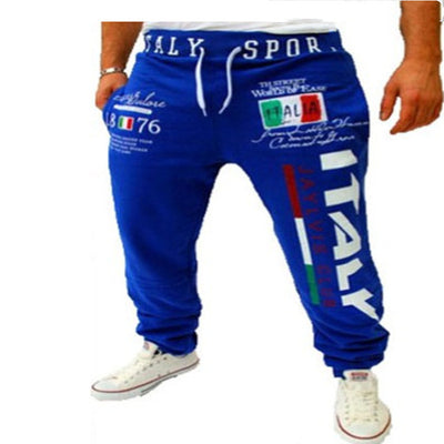 Pantalones Casuales con Estampado Digital de Letras para Hombre - Image 5
