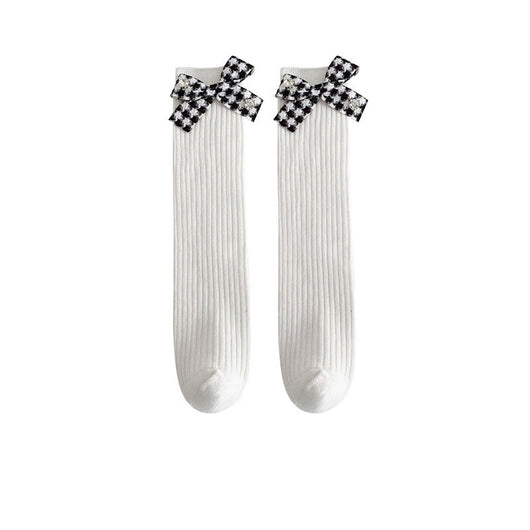 Calcetines Escolares Estilo Lolita con Encaje y Moño para Niñas - Image 10