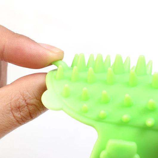 Cepillo Masajeador Quitapelos para Gatos con Rascador de Pared Autolimpiable - Image 17