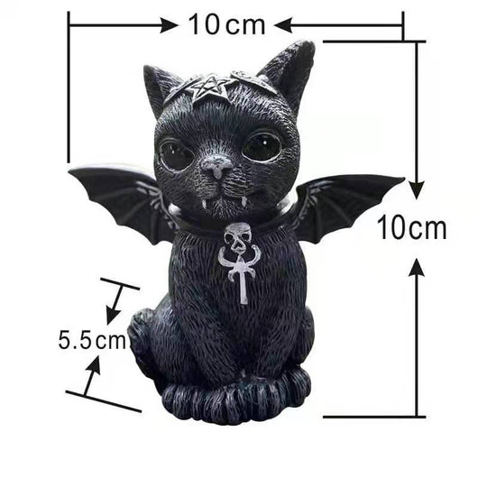 Adornos de Resina Gatos Mágicos Halloween - Artesanía Animal - Image 7