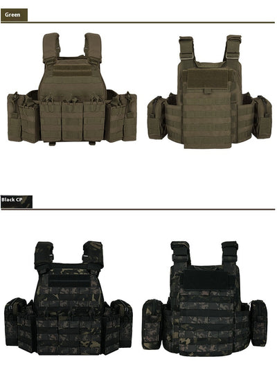 Chaleco Táctico Anfibio con Camuflaje para Operaciones al Aire Libre - Image 16